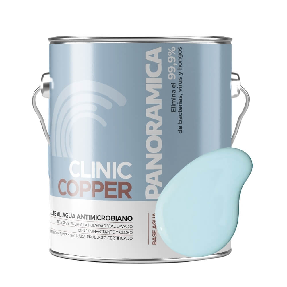 Esmalte al Agua Hospitalario Celeste Claro