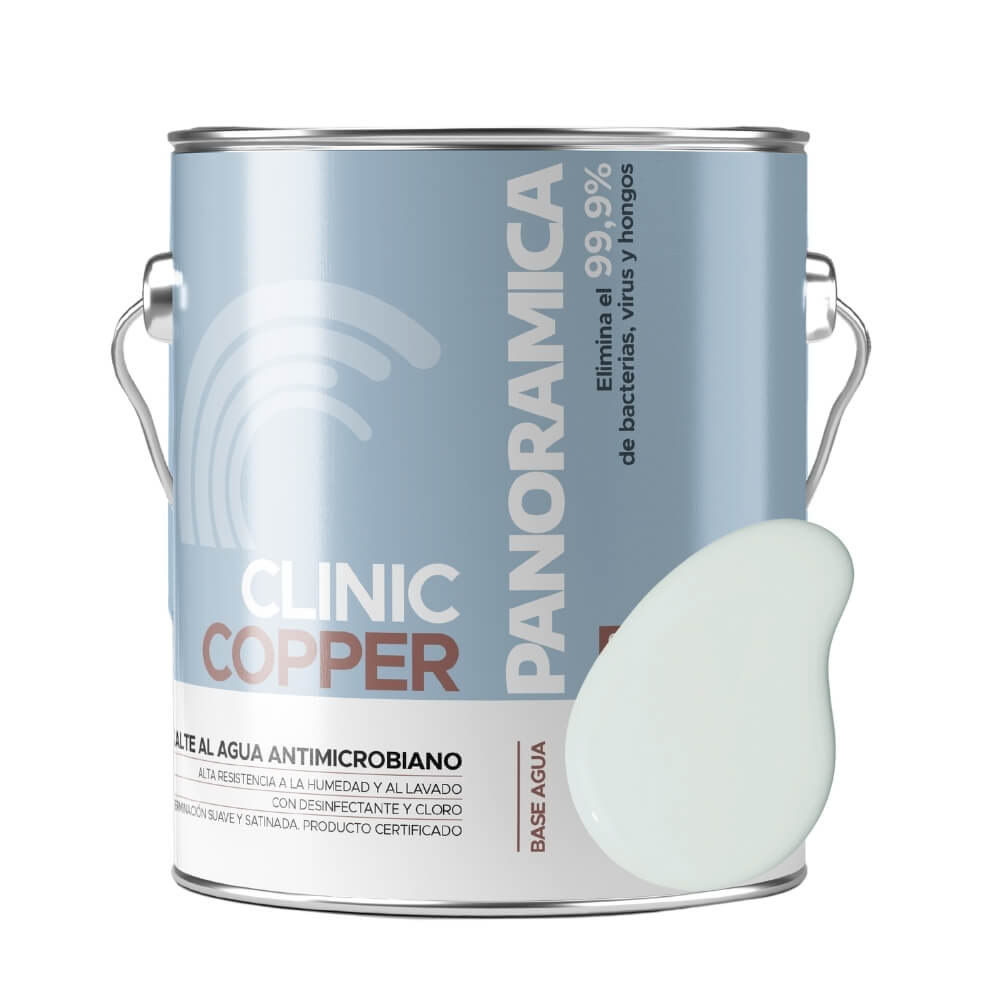 Esmalte al Agua Hospitalario Verde agua muy claro