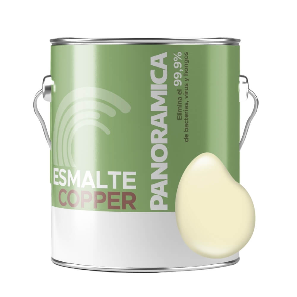 Esmalte al agua Copper Amarillo Palido 2