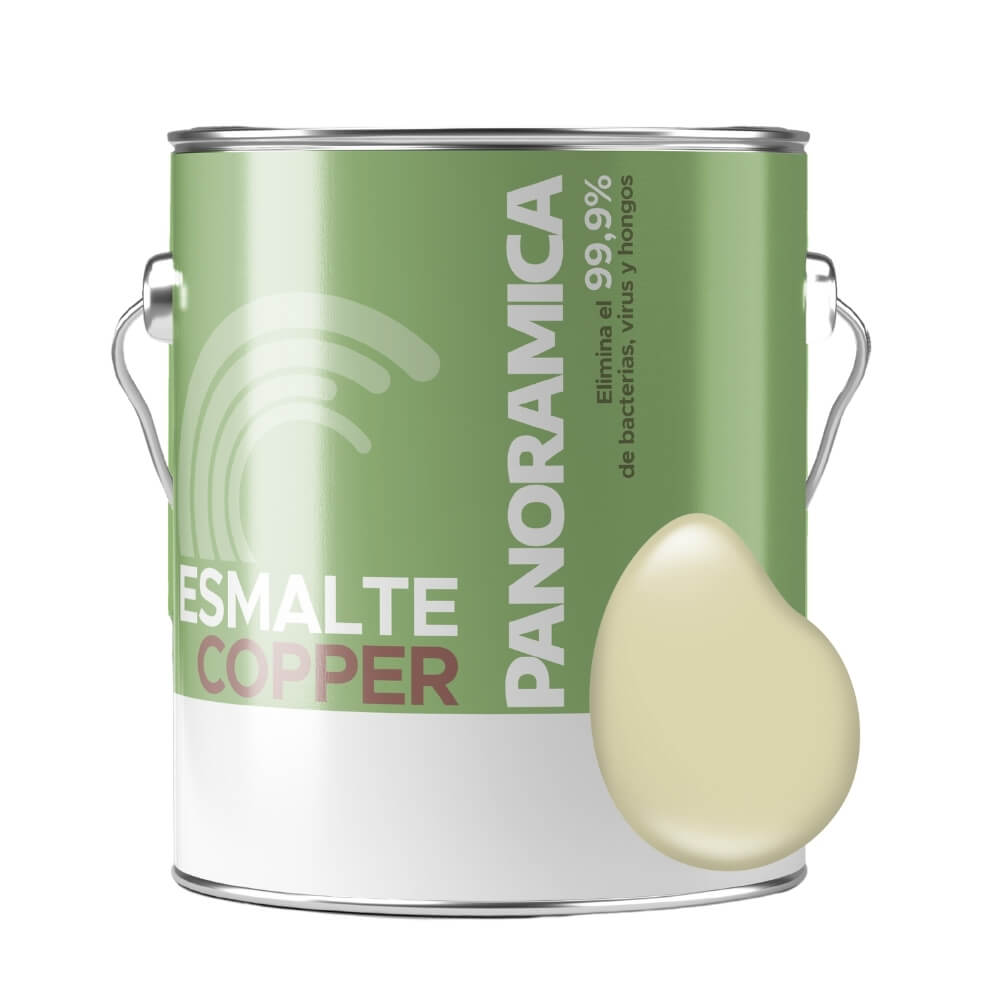Esmalte al agua Copper Amarillo pálido