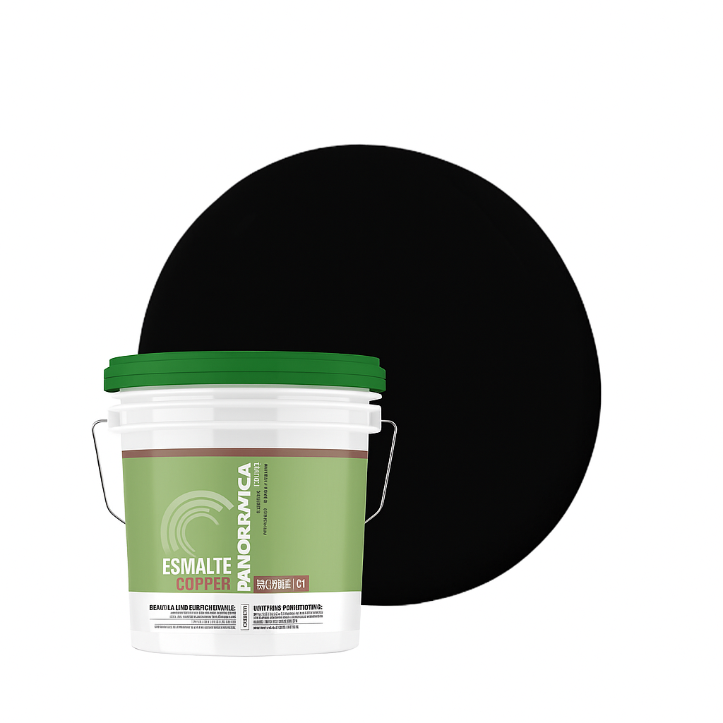 Esmalte al agua Copper Balde Negro
