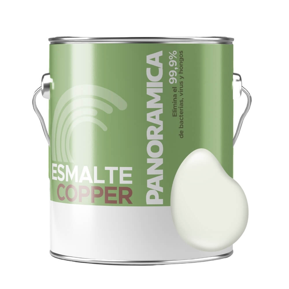 Esmalte al agua Copper Blanco verdoso