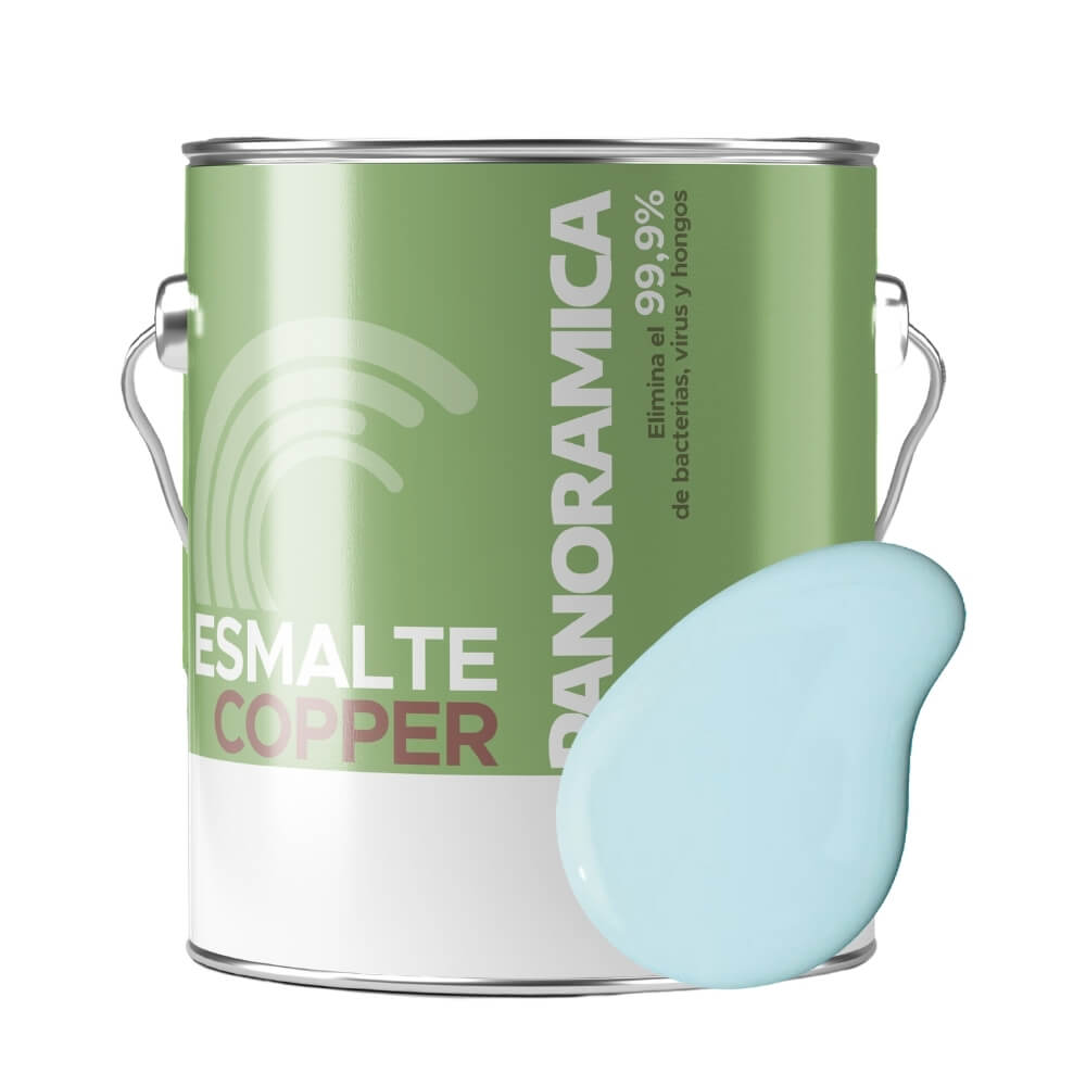 Esmalte al agua Copper Celeste claro