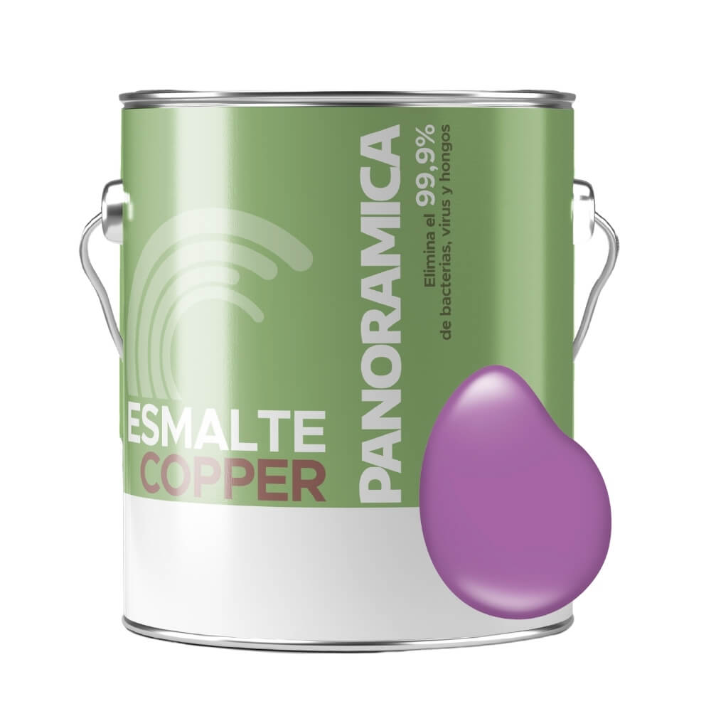 Esmalte al agua Copper Morado claro