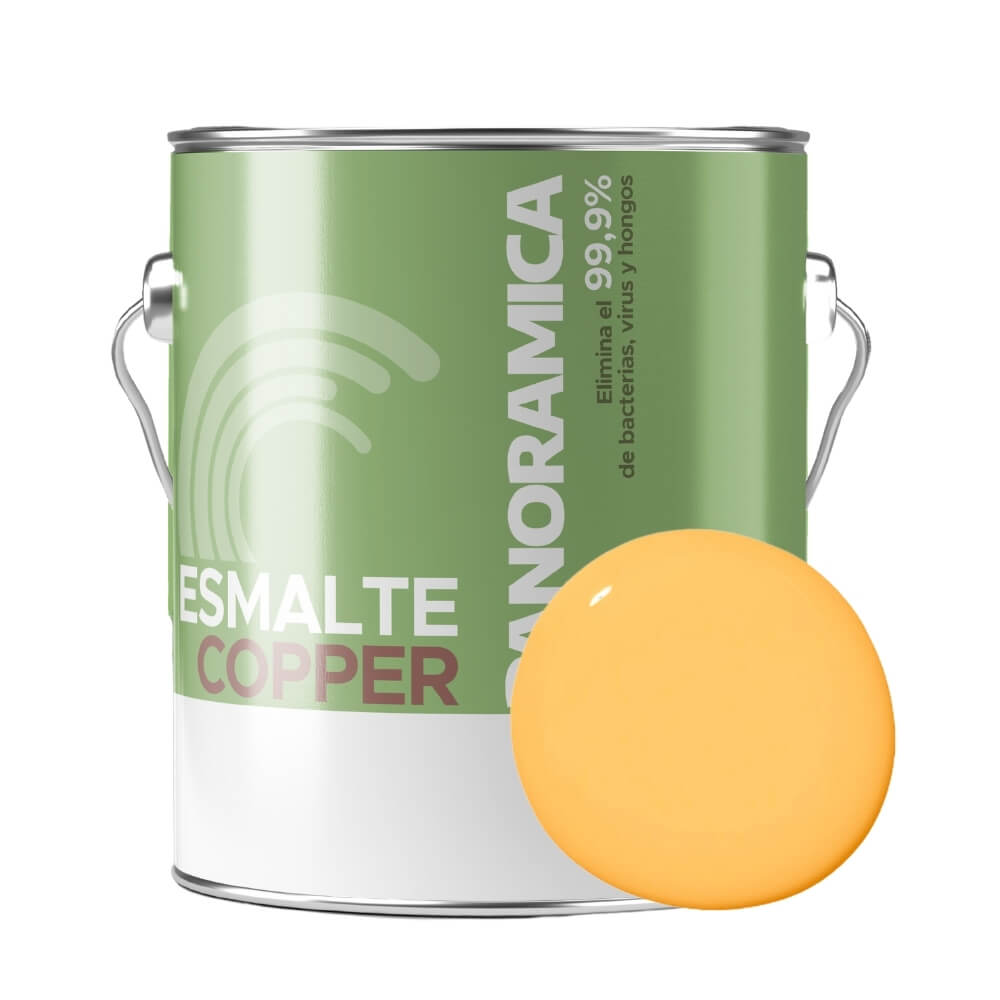 Esmalte al agua Copper Naranja claro