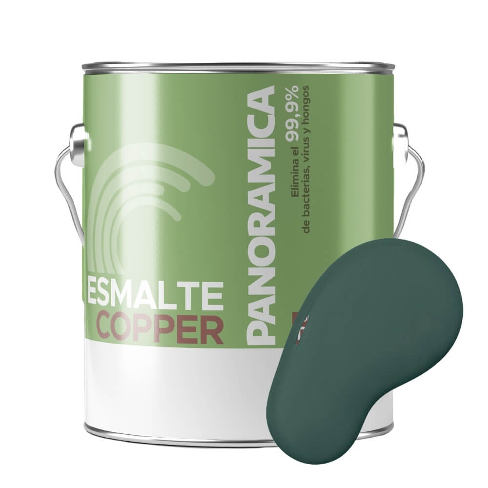 Esmalte al agua Copper Verde Oscuro
