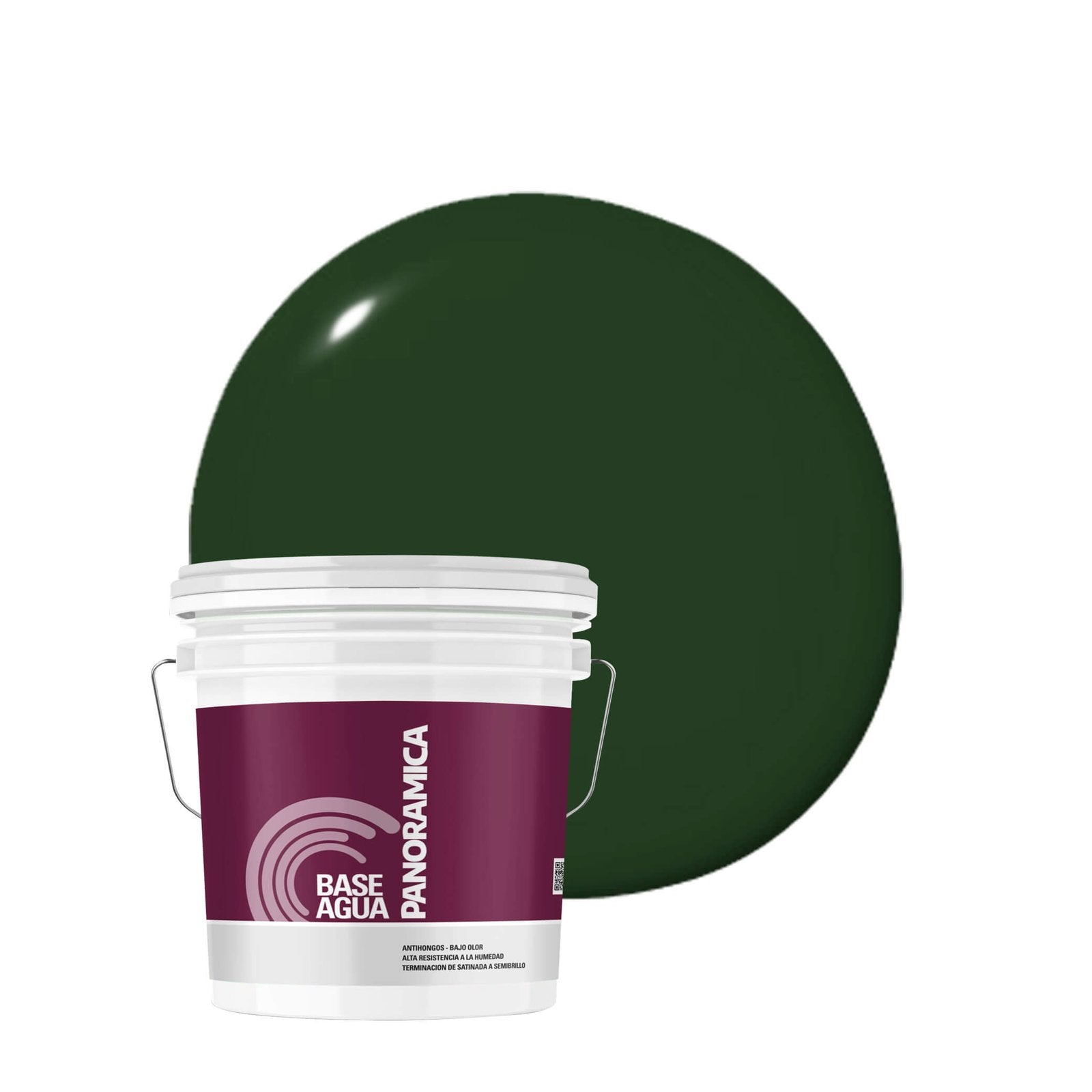 Pintura para techos de Zinc y Galvanizados Balde Verde