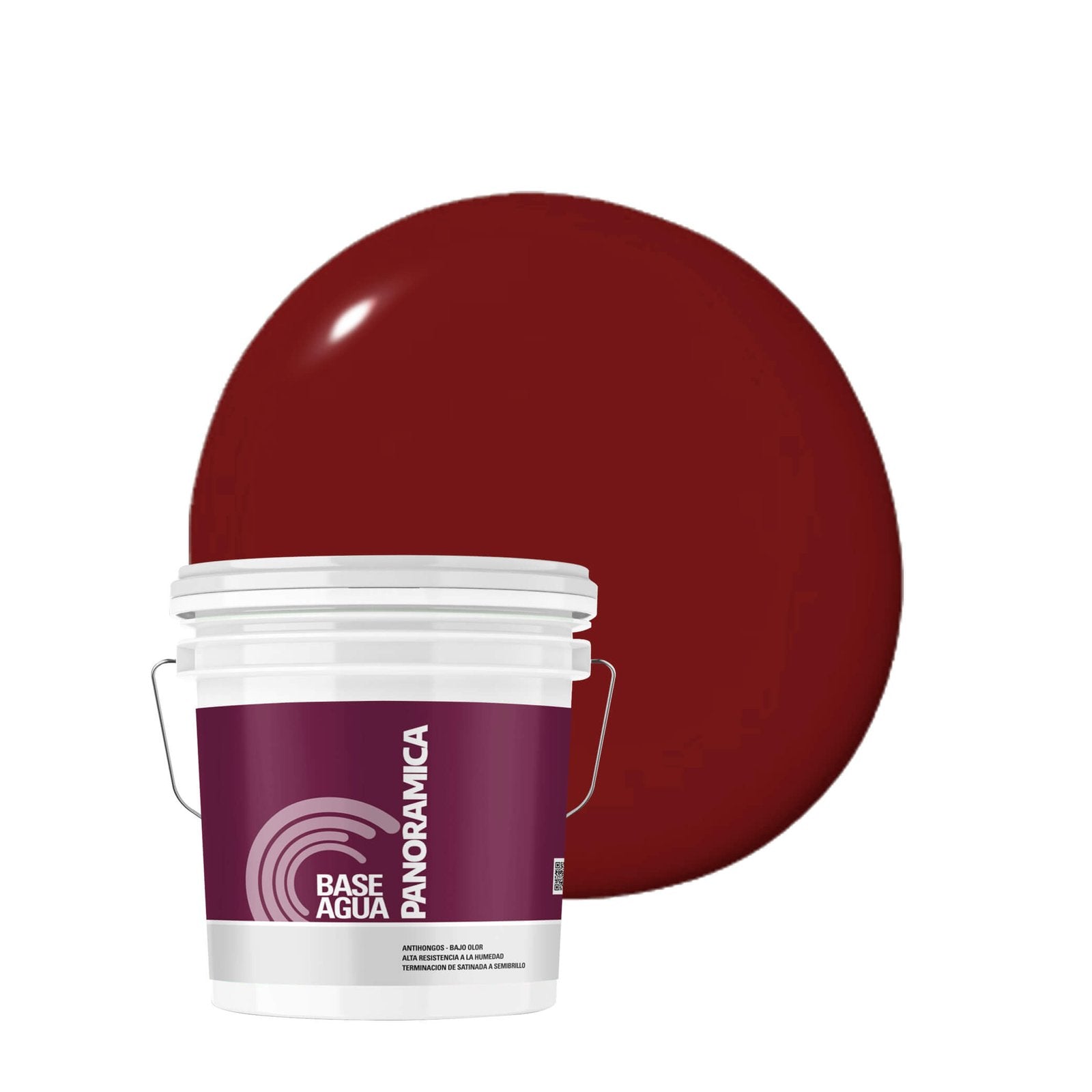 Pintura para techos de Zinc y Galvanizados Balde rojo