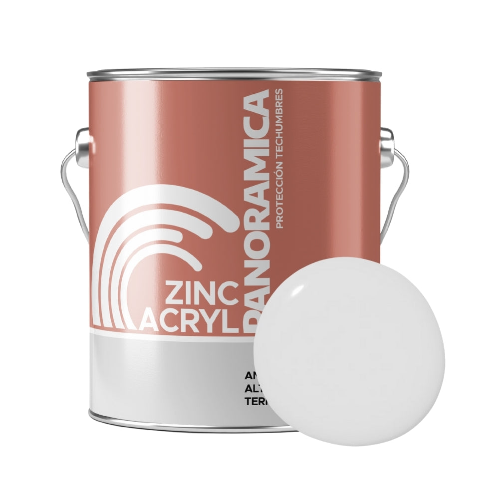 Pintura para techos de Zinc y Galvanizados Blanco